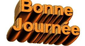 Gif animé bonne journée